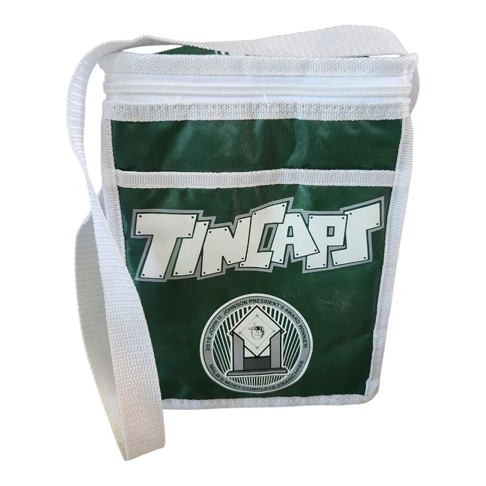 Fort Wayne TinCaps Green Cooler Bag – MLB Team Fan Gear – Insulated & Portable